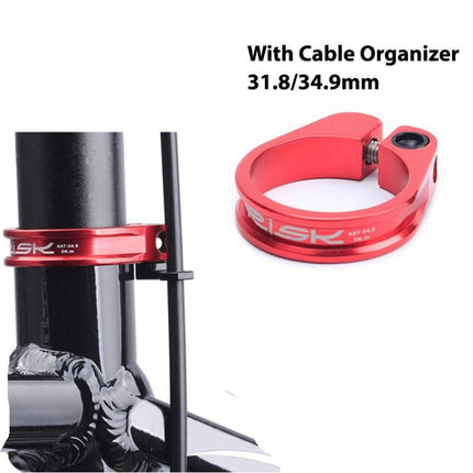 ZTTO MTB Road Bike Seatpost Clamp Aluminium Alloy Bicycle Parts,Diameter: 31.8mm