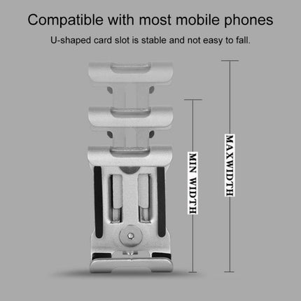 Universal Non-rotatable Aluminum Alloy Fixing Frame Motorcycle Bicycle Mobile Phone Holder - DealBuddy