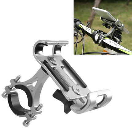 Universal Non-rotatable Aluminum Alloy Fixing Frame Motorcycle Bicycle Mobile Phone Holder - DealBuddy