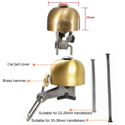 Bicycle Bell Retro Copper Bell Cycling Accessories