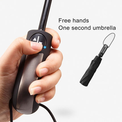 Automatic Lightweight Portable Three Folding Waterproof Anti-UV Umbrella
