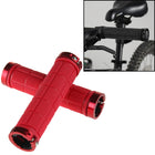 BaseCamp BC-607 1 Pair Bicycle MTB Bike Lock-on Rubber Handlebar Grips