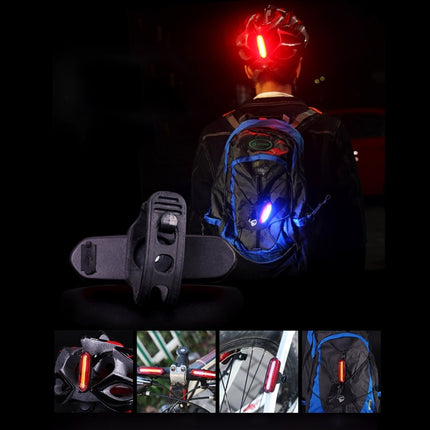 AQY-096 IPX4 Detachable USB Rechargeable Single Color LED Bike Taillight