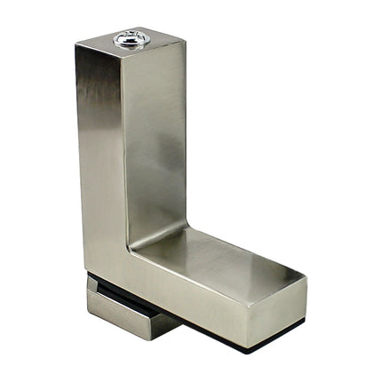 3-24mm F Type Brushed Zinc Alloy Fixed Clip Glass Wood Layer Board Bracket