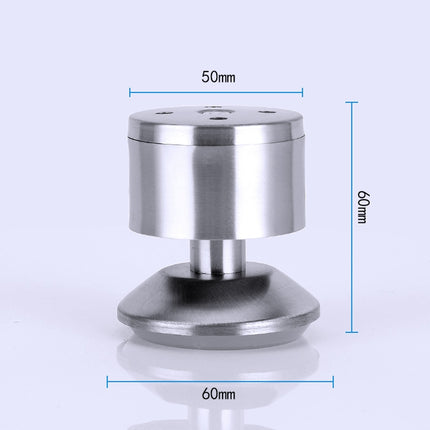 Stainless Steel Wire Drawing Thickened Column Sofa Furniture Cabinet Foot, Height: 60mm