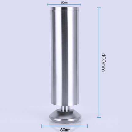 Stainless Steel Wire Drawing Thickened Column Sofa Furniture Cabinet Foot, Height: 400mm
