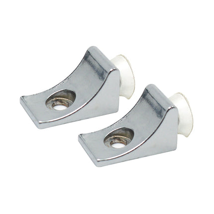 30 PCS Large Right Angle Thickened Zinc Alloy Bright Layer Sucker Plate Bracket, Weight: 12.2g