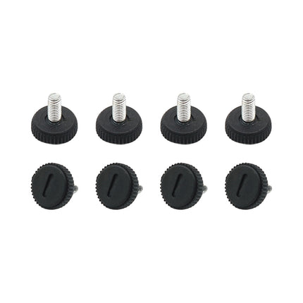 100 PCS Adjustable Foot Pad Furniture Screw Support Stub, M6x14