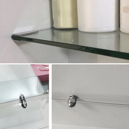 Zinc Alloy Bright Fixed Bracket Connection Square Glass Fixing Clamp, Size: L