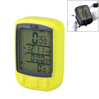 SUNDING 563A Bike Bicycle Waterproof Wired LCD Screen Luminous Mileage Speedometer Odometer, English Version, 563A(Black), 563A(Blue), 563A(Yellow) - DealBuddy