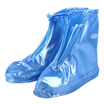 Fashion PVC Non-slip Waterproof Thick-soled Shoe Cover Size: S
