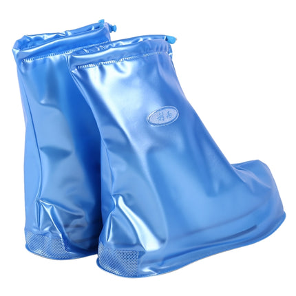 Fashion PVC Non-slip Waterproof Thick-soled Shoe Cover Size: S