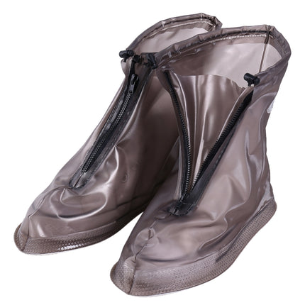 Fashion PVC Non-slip Waterproof Thick-soled Shoe Covers Size: XXL, XXL