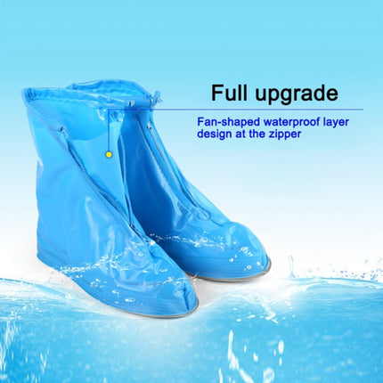Fashion Children PVC Non-slip Waterproof Thick-soled Shoe Cover Size: XL, Size: XL - DealBuddy
