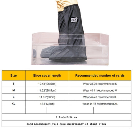 Outdoor High Tube Rainproof Snowproof Thickened Rain Shoes Size:XL, Size:XL - DealBuddy