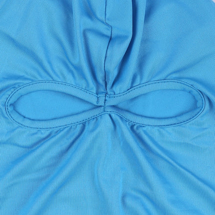 Balaclava Style Unisex Elastic Lycra Dual Holes Biking Head Mask