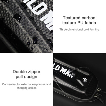 WILD MAN E5 Waterproof Front Bag MTB Large Capacity Bicycle Tube Bag Riding Accessories