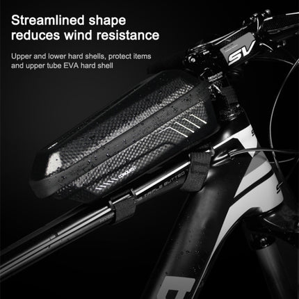 WILD MAN E5 Waterproof Front Bag MTB Large Capacity Bicycle Tube Bag Riding Accessories