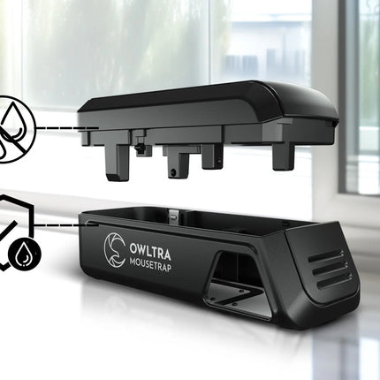 OW2 Indoor Escape-proof Electronic Mouse Trap