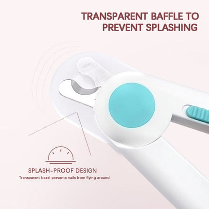 Pet Cat and Dog LED Light Nail Clippers, Pink, Blue - DealBuddy