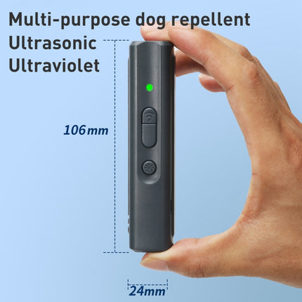 N11 Ultrasonic Dog Repeller with UV Flashlight, N11 (Black), N11 (Orange) - DealBuddy