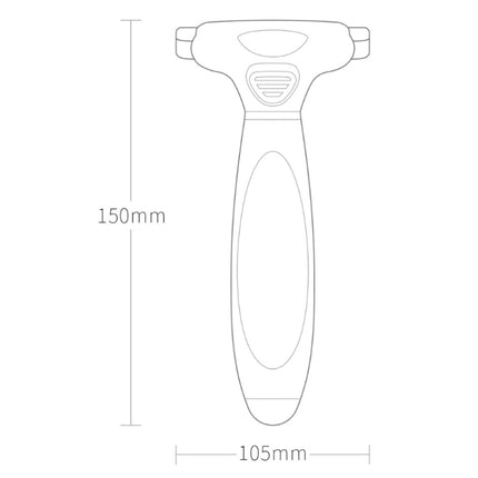 Original Xiaomi Youpin Pawbby One-handed Pet Hair Removal Comb, Pet Hair Removal Comb - DealBuddy