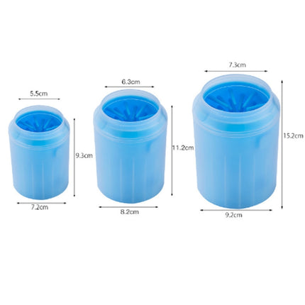 Pet Cat Dog Foot Clean Cup Cleaning Tool Silicone Washing Cup, Size: Large, Size: Large, Size: 15.5x9.5x9.5cm - DealBuddy