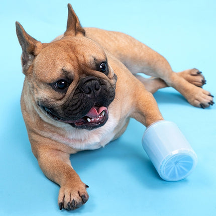 Pet Cat Dog Foot Clean Cup Cleaning Tool Silicone Washing Cup, Size: Small, Size: Small - DealBuddy