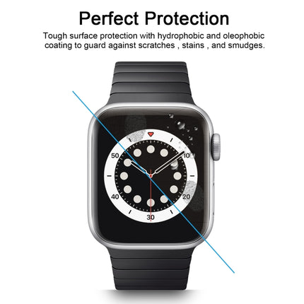For Apple Watch Edition 38mm 38mm Dial Diameter 9H+ Surface Hardness 2.5D Explosion-proof Tempered Glass Film