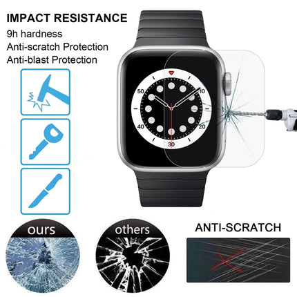 For Apple Watch Edition 42mm 42mm Dial Diameter 9H+ Surface Hardness 2.5D Explosion-proof Tempered Glass Film - DealBuddy