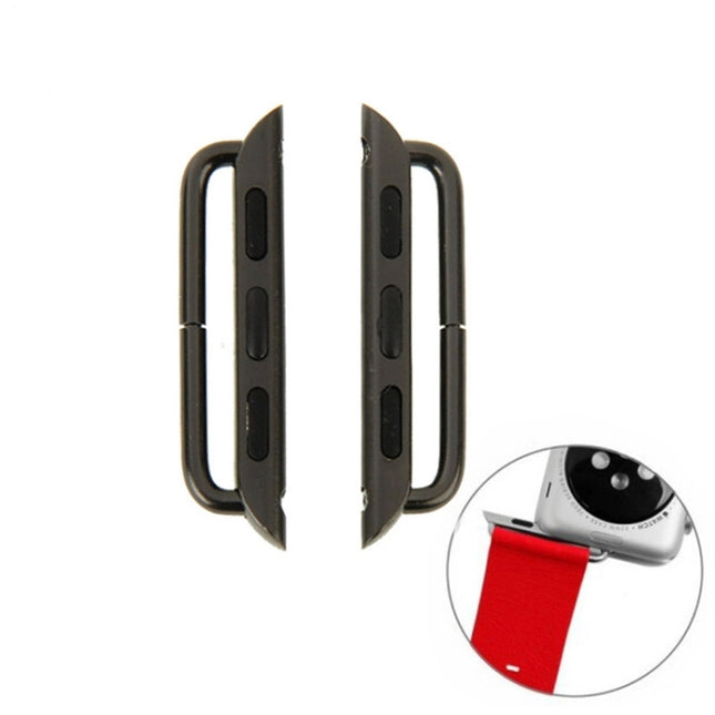 2 PCS for Apple Watch 42mm Metal Strap Connector Metal Buckle - DealBuddy