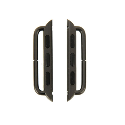 2 PCS for Apple Watch 42mm Metal Strap Connector Metal Buckle - DealBuddy