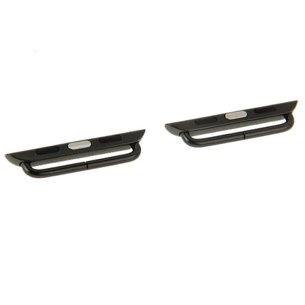 2 PCS for Apple Watch 42mm Metal Strap Connector Metal Buckle - DealBuddy