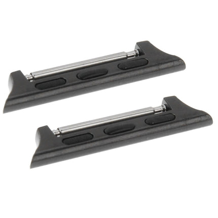 2 PCS for Apple Watch 42mm Metal Strap Connector Metal Buckle - DealBuddy