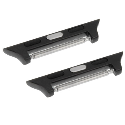 2 PCS for Apple Watch 42mm Metal Strap Connector Metal Buckle - DealBuddy