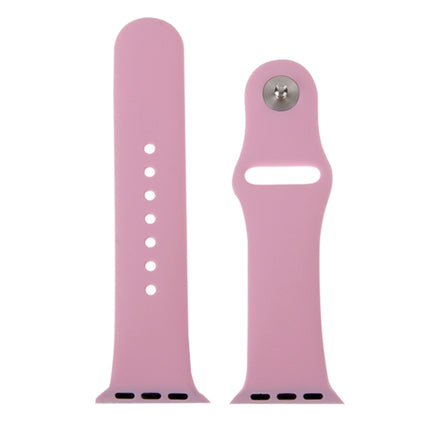 For Apple Watch Sport 38mm High-performance Rubber Sport Watch Band with Pin-and-tuck Closure - DealBuddy