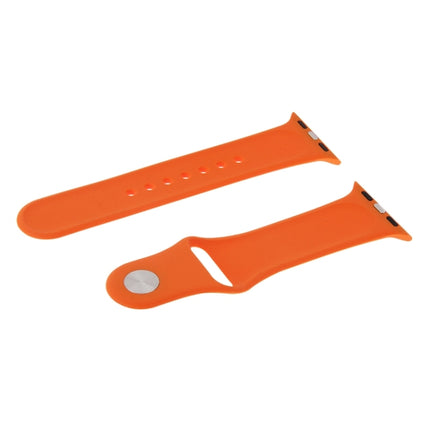 For Apple Watch Sport 38mm High-performance Rubber Sport Watch Band with Pin-and-tuck Closure - DealBuddy