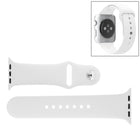 For Apple Watch Sport 38mm High-performance Rubber Sport Watch Band with Pin-and-tuck Closure - DealBuddy