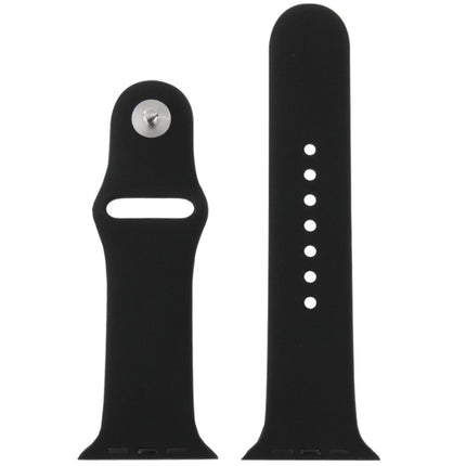 For Apple Watch Sport 42mm High-performance Rubber Sport Watch Band with Pin-and-tuck Closure - DealBuddy