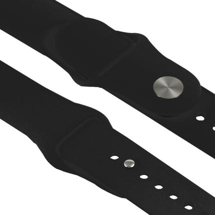 For Apple Watch Sport 42mm High-performance Rubber Sport Watch Band with Pin-and-tuck Closure - DealBuddy