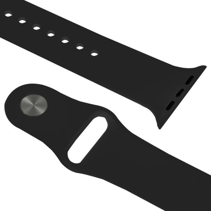For Apple Watch Sport 42mm High-performance Rubber Sport Watch Band with Pin-and-tuck Closure - DealBuddy