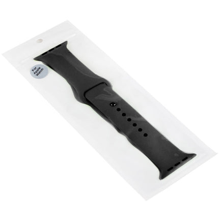 For Apple Watch Sport 42mm High-performance Rubber Sport Watch Band with Pin-and-tuck Closure - DealBuddy