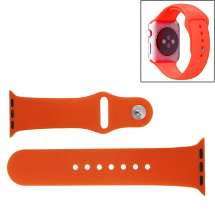 For Apple Watch Sport 42mm High-performance Rubber Sport Watch Band with Pin-and-tuck Closure - DealBuddy