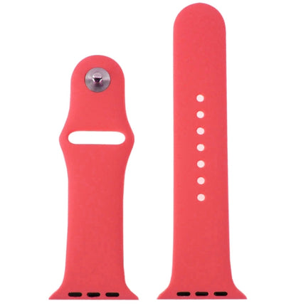 For Apple Watch Sport 42mm High-performance Rubber Sport Watch Band with Pin-and-tuck Closure - DealBuddy