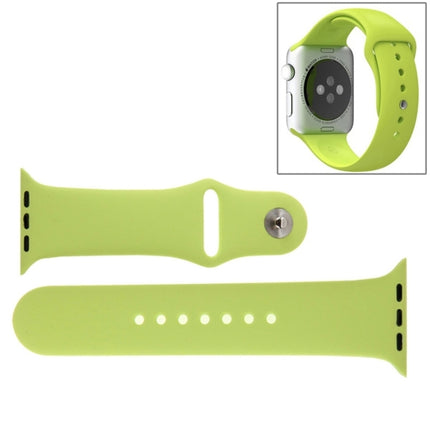 For Apple Watch Sport 42mm High-performance Rubber Sport Watch Band with Pin-and-tuck Closure - DealBuddy