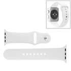 For Apple Watch Sport 42mm High-performance Rubber Sport Watch Band with Pin-and-tuck Closure - DealBuddy
