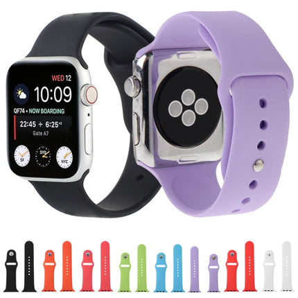 For Apple Watch Sport 42mm High-performance Rubber Sport Watch Band with Pin-and-tuck Closure - DealBuddy