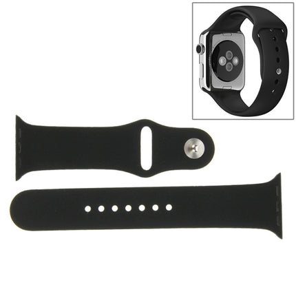 For Apple Watch Sport 42mm High-performance Longer Rubber Sport Watch Band with Pin-and-tuck Closure - DealBuddy