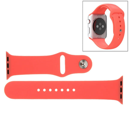 For Apple Watch Sport 42mm High-performance Longer Rubber Sport Watch Band with Pin-and-tuck Closure - DealBuddy
