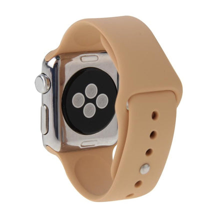 For Apple Watch Sport 42mm High-performance Longer Rubber Sport Watch Band with Pin-and-tuck Closure - DealBuddy